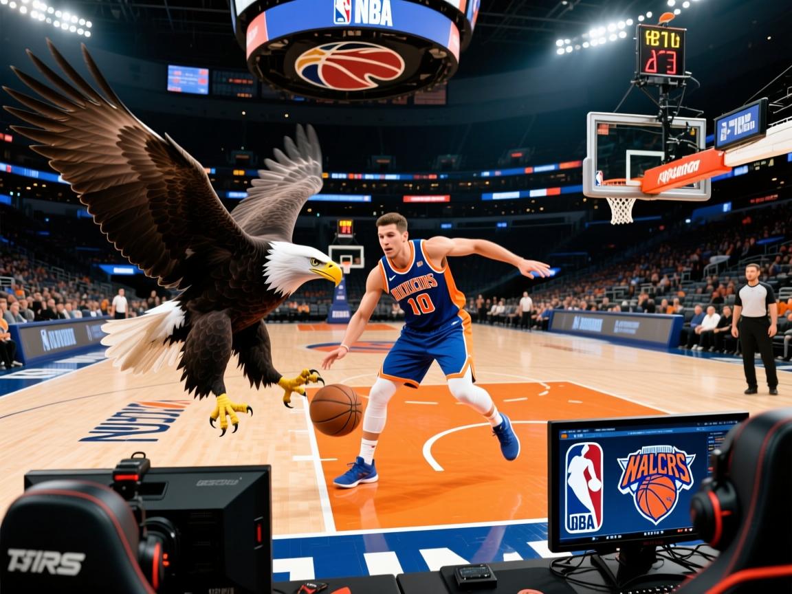 老鹰主场惊险击败尼克斯 第3张