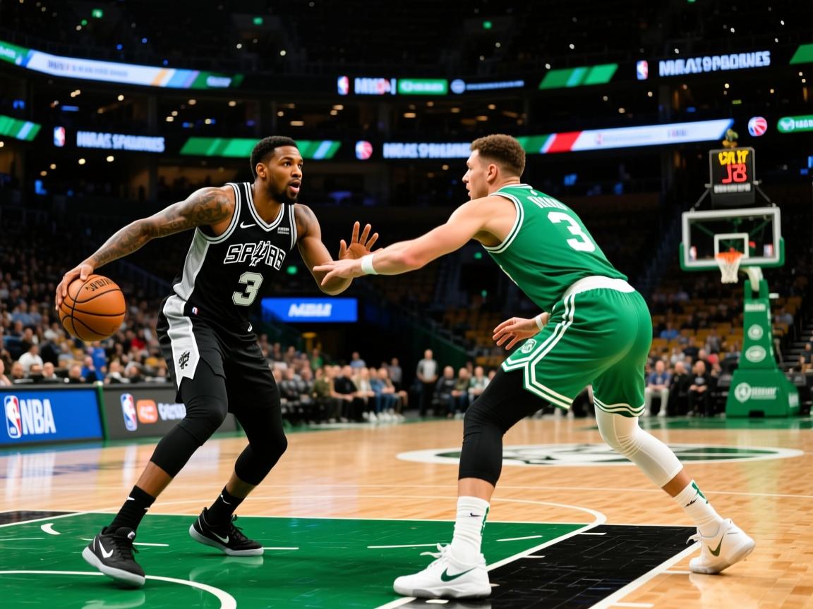 马刺击败凯尔特人,德罗赞梅卡、沃克追平 第3张