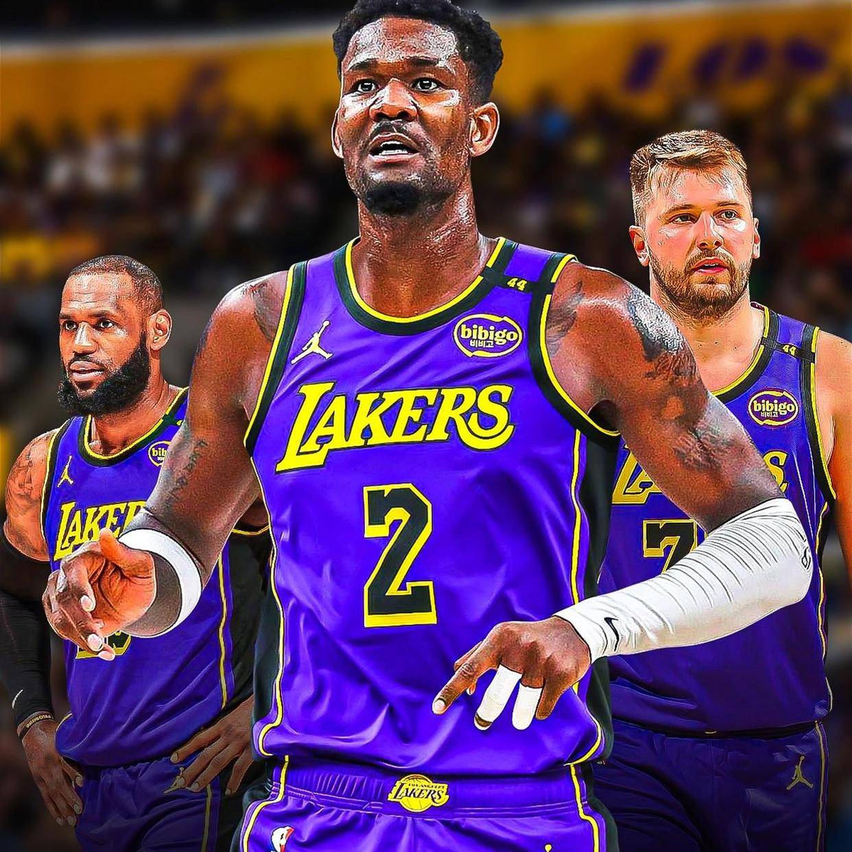 包含冠军中锋申请加盟湖人！联手东契奇詹姆斯组NBA最强大三巨头的词条